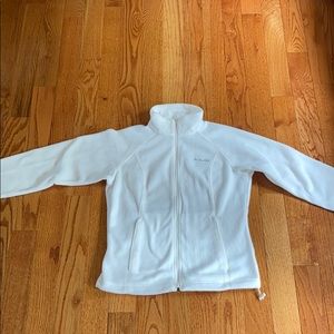 White Columbia Fleece Jacket